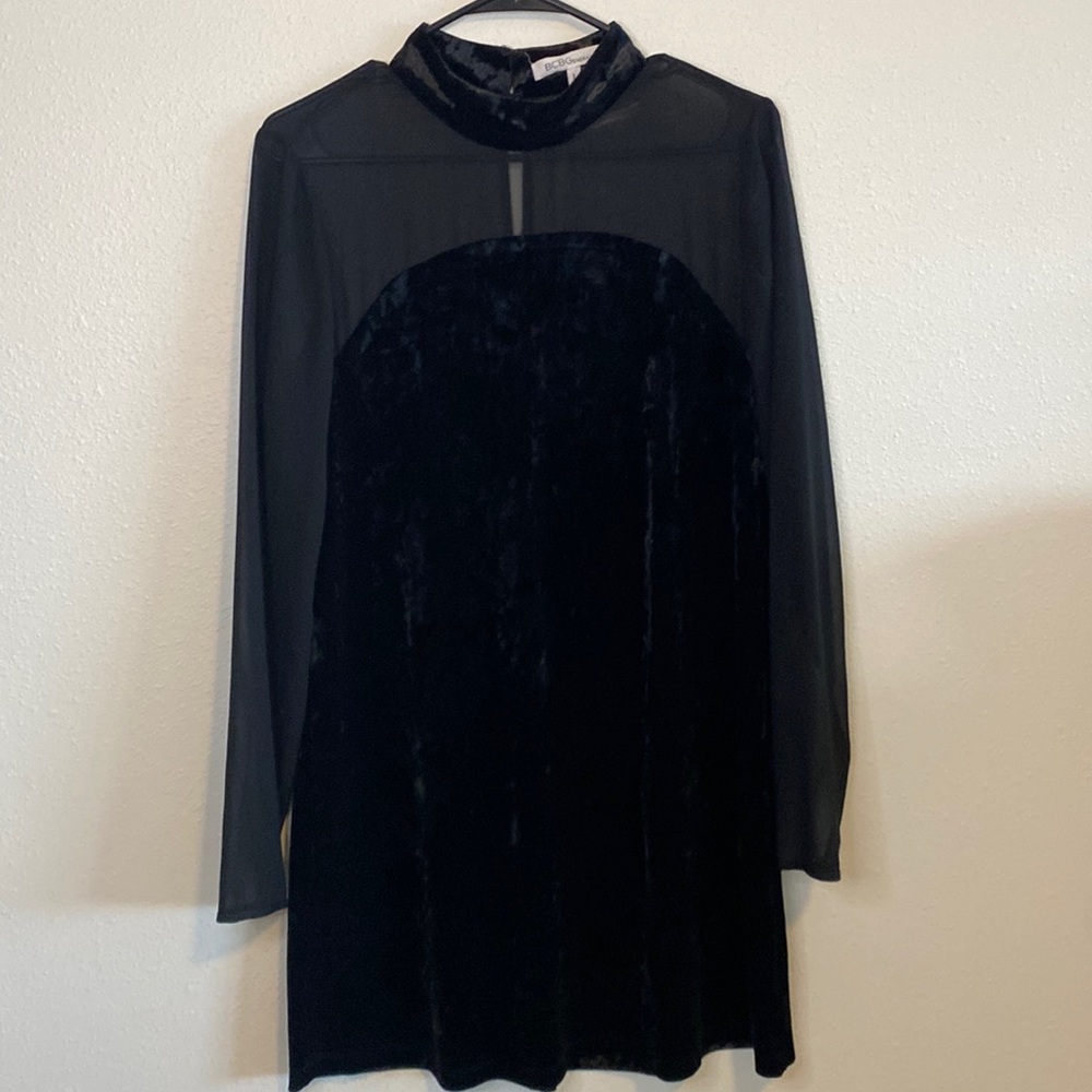 BCBG Generation Velvet Dress